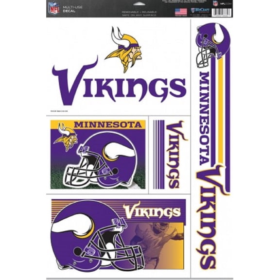 Minnesota Vikings Decal 11x17 Ultra
