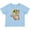 AE-Light Blue, variant on Cute Chipmunk with Sunflower Boys or Girls Baby T-Shirt
