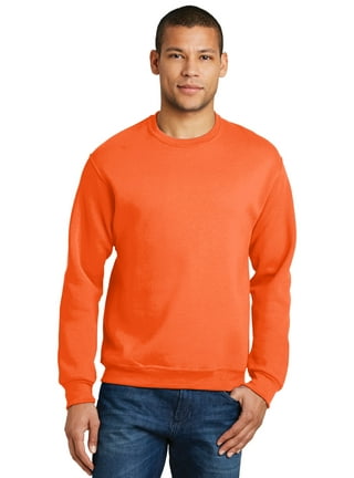 Orange sweatshirt for men new arrivals