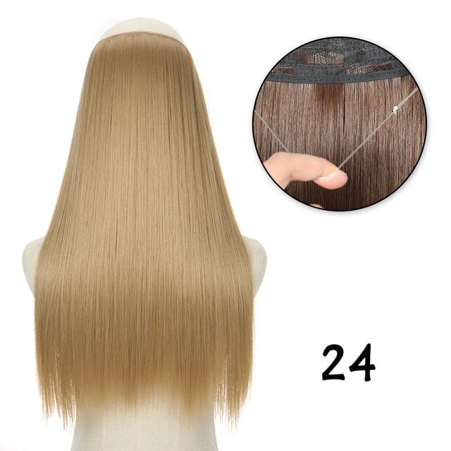 Typpkmm ExtensióN De Cabello Natural Sin Clips