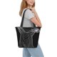 thumbnail image 2 of Balery Geometric Lines Dog Art Bolsa de Hombro con Diseño, Bolsa Grande y Duradera, Bolsa Versátil para Compras, 2 of 6
