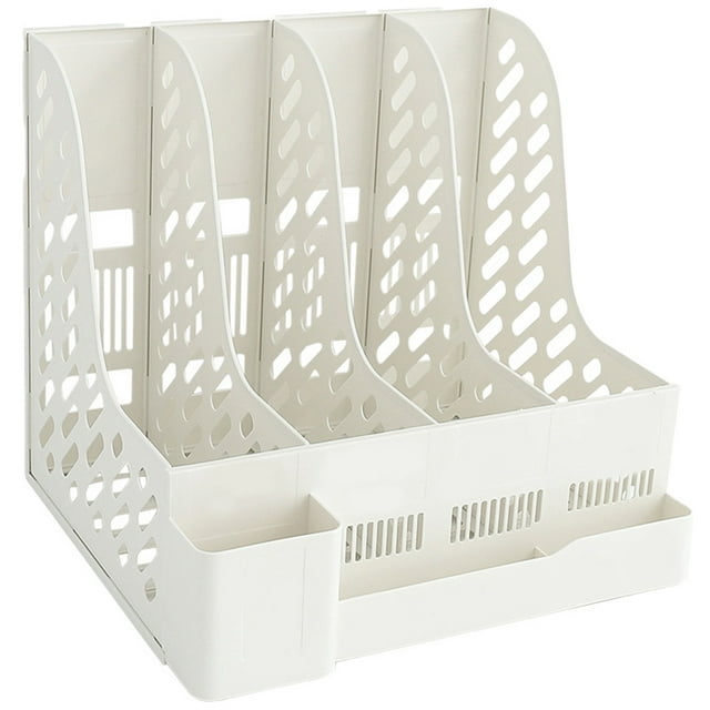 File Holder Sturdy Collapsible Large Capacity Magazine Divider Desktop Organizer
