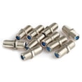 thumbnail image 1 of 10 Pcs High Frequency 3GHz F81 (CF81GHZM) Barrel Connectors Couplers, 1 of 5