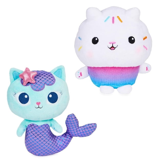 Dúo Peluches Gabby´s Dollhouse Pastelillo + gatirena