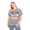 thumbnail image 3 of DJH Apparel | Allergic To Stupidium Funny  / Comical  Unisex T-shirt, 3 of 5