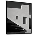 thumbnail image 2 of Designart "Minimalist Scenery: Hotels And Lodges" Hotels & Lodges Floater Framed Canvas Prints, 2 of 5