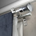 thumbnail image 2 of 5/8" Dia Adjustable 48"-84" double curtain rod with Myrtle Finials - Satin Nickel,(5712-485D), 2 of 3