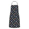 thumbnail image 5 of Zufioo Fastfood for Lock Hem Apron with Pockets, Stain and Oil Proof Tie-down Apron for Cooking Barbecue Restaurant, Unisex-One Size, 5 of 9