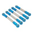thumbnail image 2 of 5 Pièces 1/10 Échelle RC Voiture Direction Mise à Niveau des Liens Modifiés Modèle de Véhicule Tirants Jouet Réparation Mise à Niveau Modifiée Remplacement pour JLB JR Bleu, 2 of 8