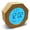Blue, variant on JoFomp Wooden Alarm Clock for Bedroom, 4'' LCD Nightlight Small Digital Clock Battery Operated, Loud Alarm Clock for Heavy Sleepers, Alarm Bedside Clock with Temp/Snooze/Date/Week/Countdown - 12/24H