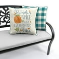 thumbnail image 2 of Jordan Manufacturing 16" x 16" Square Outdoor Throw Pillow with Welt, 2 of 11