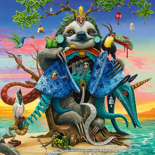 Rompecabezas Ravensburger Afterglow 500 piezas Dulk Art