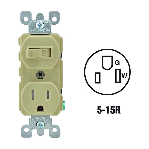 Leviton Commercial Grade Switch & Outlet