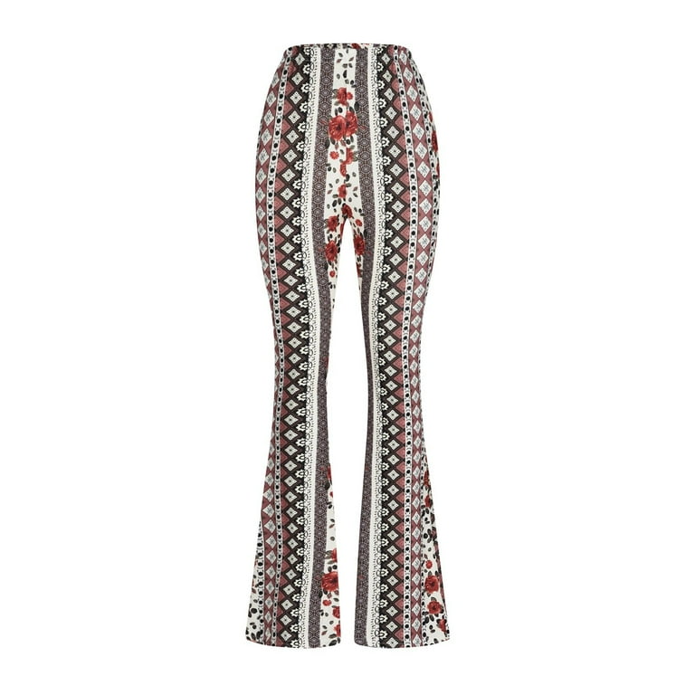 APEXFWDT Boho Flare Pants for Women Womens Stretchy Wide Leg APEXFWDT Boho Flare Pants for Women Womens Stretchy Wide Leg