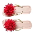 thumbnail image 3 of jiaxiM Flip Flops Women Thong Sandals for Women Wide Cushioned Memory Foam Slippers for Women Non- Sandals with Arch Support for Woman Rubber Sole Shower Shoes, 3 of 5