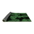 thumbnail image 2 of Ahgly Company Indoor Rectangle Abstract Emerald Green Modern Area Rugs, 7' x 9', 2 of 4
