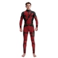 thumbnail image 3 of Superhero Men Cosplay Movie Deadpool Wolverine Cosplay Costumes Hallloween Jumpsuit Performance Party Boys Gift Zentai Bodysuits, 3 of 4