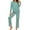 B-Green, variant on Tiweut Womens 2 Piece Pajamas Sets for Christmas Elegant Wine Glass Print Soft Long Sleeve Tops and Pants Loungewear for Cozy Nights and Relaxation Ladies Sleepwear Set,A-Black,L