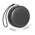 thumbnail image 3 of HOZVOMI Portable Outdoor Wireless Bluetooth Speaker with HiFi Stereo Sound, 500mAh Battery, 10m Range, Hands-Free Calling, IPX5 Waterproof - Perfect for Travel, Camping, Fitness, and Car Use, 3 of 9
