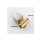 thumbnail image 4 of Mezcladora De Baño/Llave Monomando Regadera Latón Cromado, Plata, 4 of 5