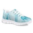thumbnail image 2 of Pzuqiu Marble Print Little Girls Sneakers Teal Size 11 Lightweight Running Tennis Shoes Casual Walking Shoes Outdoor Sport Shoes Flats, 2 of 5
