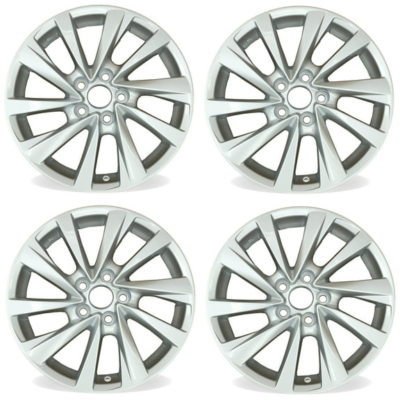 17" Set of 4 17x7.5 Silver Wheel for Toyota Camry 2021 2022 OE Style Replacement Rim