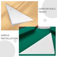 thumbnail image 3 of 2PCS Foosball Table Corner Protectors Triangle Edge Guards Corner Protector Foosball Desk Plastic Corner Covers Foosball Table Accessories, 3 of 8