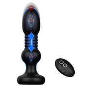 XOPLAY Vibromasseur Anal Plug Anal Vibrant Masseur de Prostate, Télécommande Plug Anal Sex Toys pour Hommes