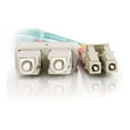 thumbnail image 3 of C2G 5m LC-SC 10Gb 50/125 Duplex Multimode OM3 Fiber Cable - Aqua - 16ft - patch cable - 16.4 ft - aqua, 3 of 4