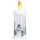 thumbnail image 1 of Velas navideñas sin llama LED Sincero Simulación de llama Santa Claus decoración Luz de noche, 1 of 10
