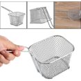 thumbnail image 4 of Mini Chip Serving Frying Baskets With Handle 8pcs Stainless Steel, 4 of 4