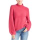 thumbnail image 2 of Rachel Roy suéter de punto de cuello alto acanalado para mujer, rosa, mediano Rachel Roy Tejer, 2 of 2