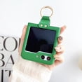 thumbnail image 3 of Case For Galaxy Z Flip 6,Luxury Down Jacket Soft Unzip Sofa Silicone Puffer Touch Cloth Protection Shockproof With Ring Bracket Girls Women Phone Case For Samsung Galaxy Z Flip 6 5G,2024 (Green), 3 of 7