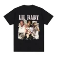 thumbnail image 1 of Nueva camiseta gráfica de rapero de hip hop para hombre, camiseta vintage de algodón de manga corta de gran tamaño, camiseta informal de calle, camiseta unisex, 1 of 7