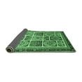 thumbnail image 2 of Ahgly Company Indoor Square Abstract Emerald Green Modern Area Rugs, 8' Square, 2 of 4