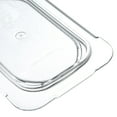 thumbnail image 3 of Carlisle 10336U07 Universal 1/9 Size Food Pan Lid - Flat, Clear, 3 of 5