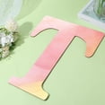 thumbnail image 3 of 11.8 x 14.8 Inch Large Wooden Letter T Wood Cutouts Alphabet MDF Blank Unfinished Paintable White Word Craft Board Sign Piece for DIY, 3 of 7