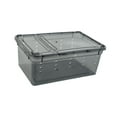 thumbnail image 4 of Caja de alimentación para reptiles, jaula para pequeños animales, contenedor de transporte para tortugas, caja de cría para ranas cornudas, cangrejos, 4 of 8