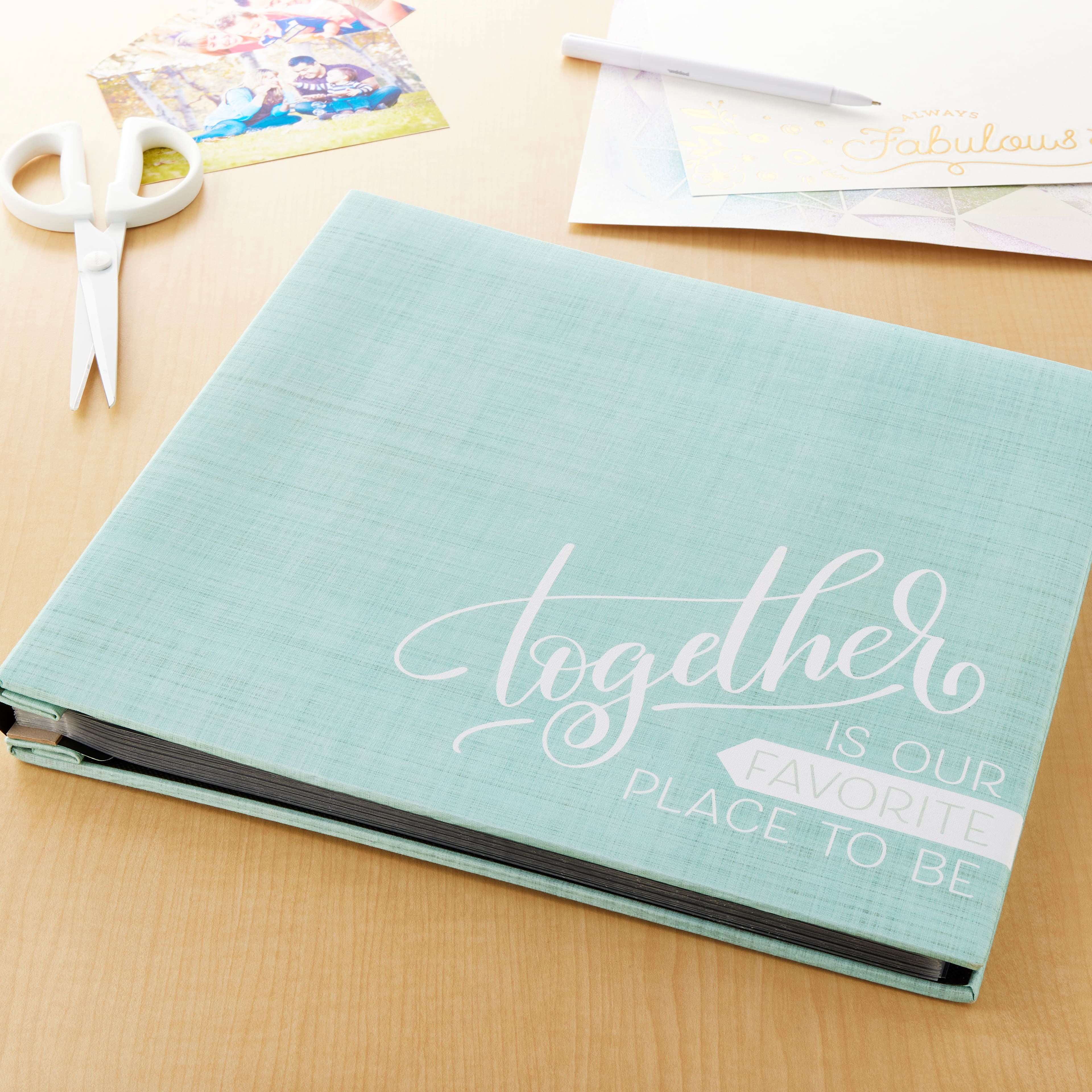 Together is Our Favorite Place To Be Scrapbook Album by Recollections