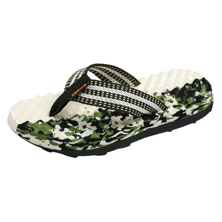 

Sandals Men Beach Bottom Flat Flip Flop Sandal Eva Green 41