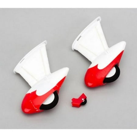 E-flite U4555 Landing Gear and Tail Wheel Set: UMX Gee Bee R2