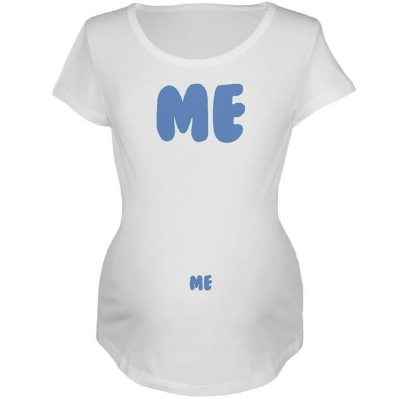 Big Me And Mini Me Funny Maternity Soft T Shirt