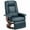 Blue, variant on Zateety Swivel Recliner Chair with Faux Leather, Adjustable Lounge Chair with Footrest & Armrest for Bedroom, Blue