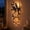 A, variant on Owl Wall Sconce Light, Moon Shape Night Lamp for Bedroom, Decorative Wildlife Bird Fixture for Living Room, Hallway, Nursery, Ambient Glow Lighting Design