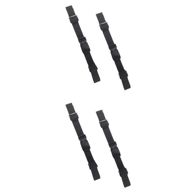 2 Piezas Universal Sternum Correa De Pecho Y Correas De cinturo Correa Ajustable Pieza De Repuesto Para Escalada Negro