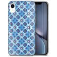 thumbnail image 1 of Case Yard iPhone-XR Case Clear Soft & Flexible TPU Ultra Low Profile Slim Fit Thin Shockproof Transparent Bumper Protective Cover Drop Protective Cell Phone Cases (Moroccan Tile), 1 of 8