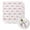 Pink, Cream, White, variant on Cloth Napkins Set of 4 - 20x20 Inches, Pink Ribbon Washable Reusable Table Napkins, Modern String Geometric Bows Soft & Absortbent Dining Napkin for Party Wedding Hotel Restaurant