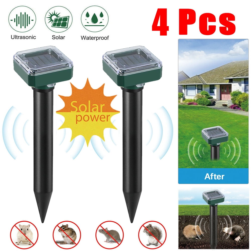 Solar Ultrasonic Animal Repellent,Electronic Ultrasonic Solar Animal