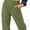 Dark Blue, variant on Capri Pants for Women 2025 High Waisted Button Straight Leg Casual Capris with Pockets Womens Cropped Pants