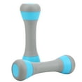 thumbnail image 2 of Gym Barbell, Workout Fitness Dumbbells, For Home Use Arm Exercise Blue, 2 of 8